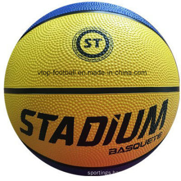 Blue Yellow High Quality Sporting Basketball